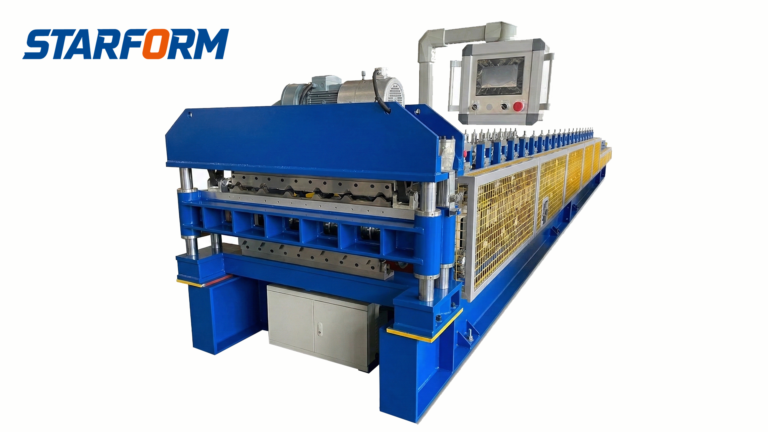 Double layer roll forming machine