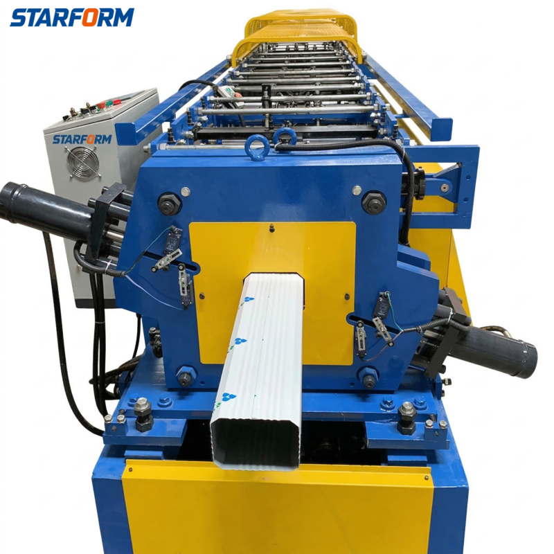 Downspout Pipe Roll Forming Machine