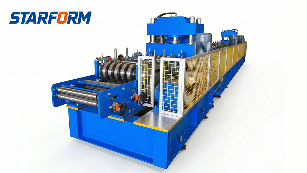 Two Waves guardrail roll forming machine