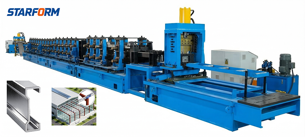 Sigma Channel Roll Forming Machine