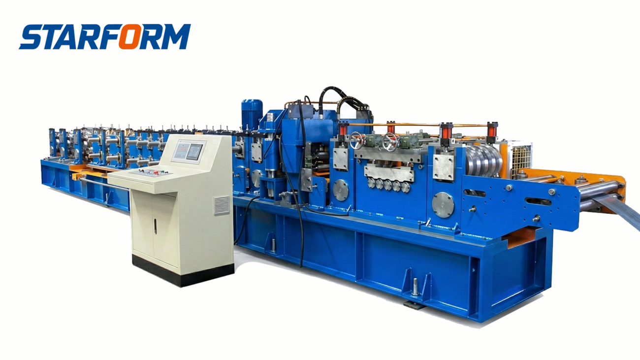 Solar Column roll forming machine
