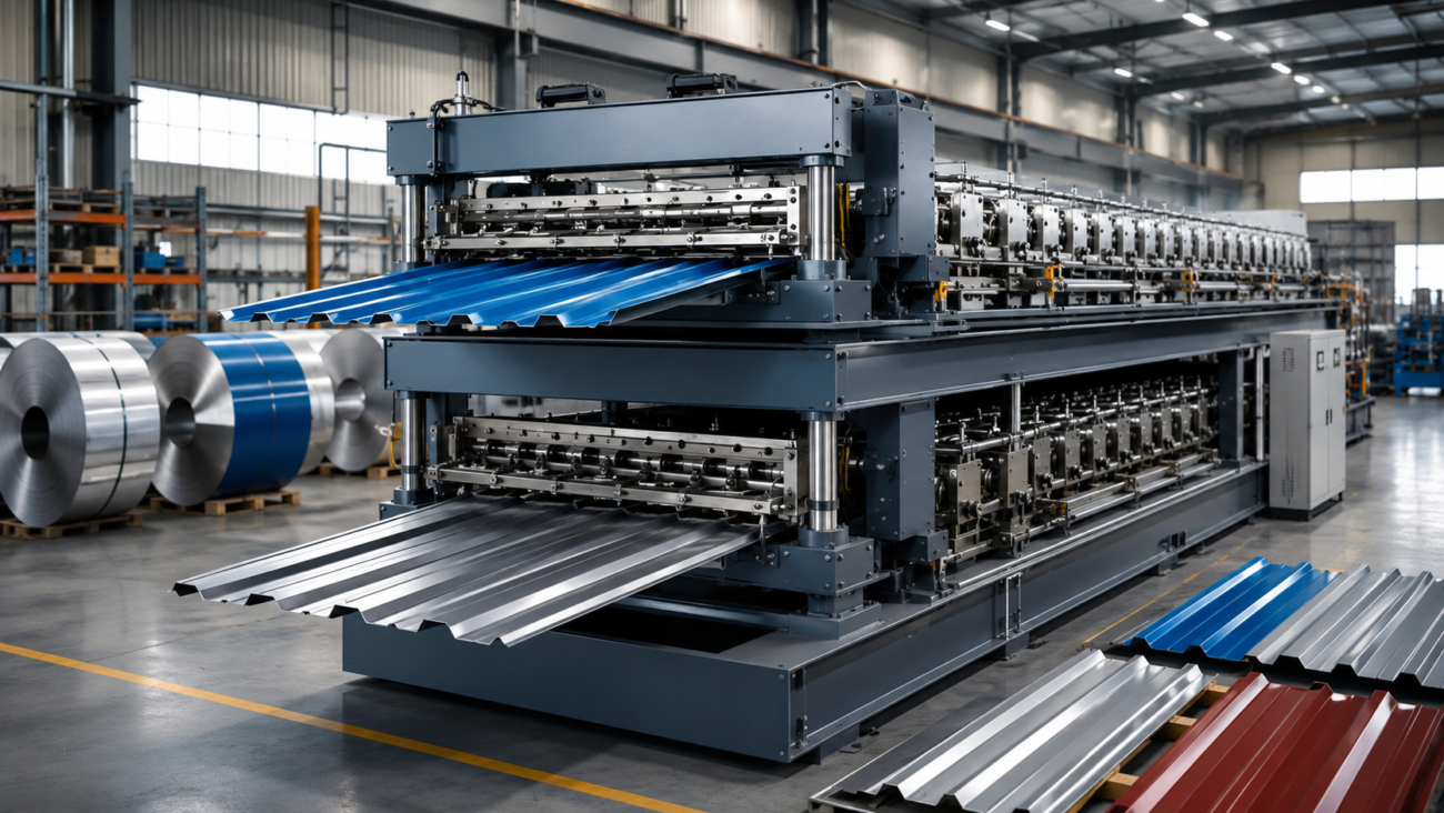 Double Layer Roof Panel Machine Guide for Roofing Factories