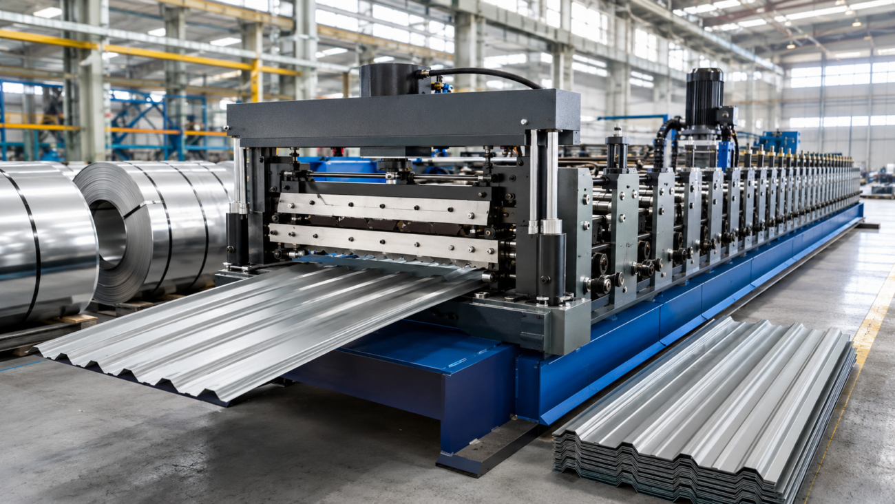 How to Choose a Roof Panel Roll Forming Machine for 24 Gauge and 26 Gauge Steel