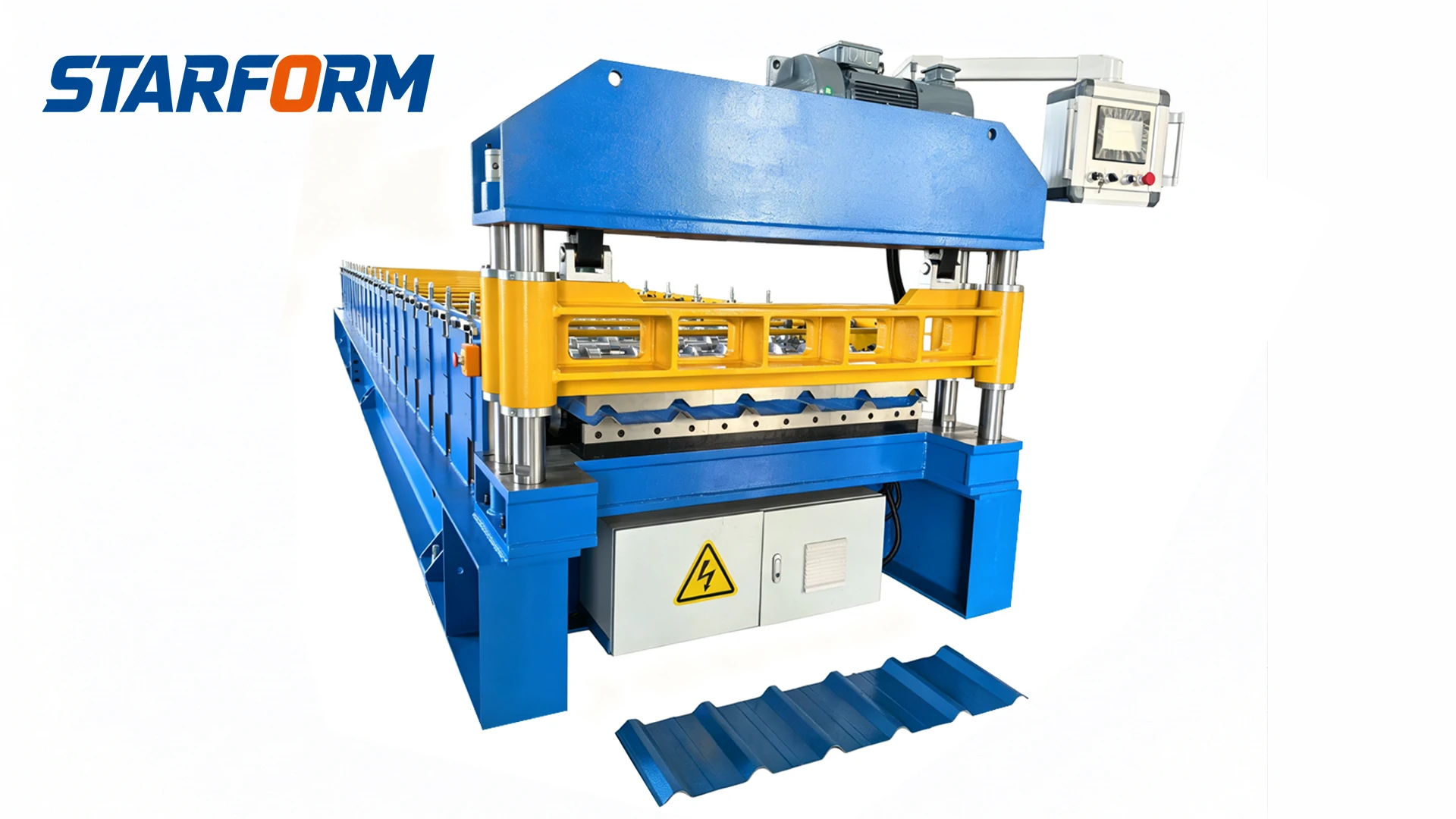 1000mmm Aluminum Roofing Sheet Roll Forming Machine