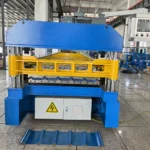 Aluminium roof machine