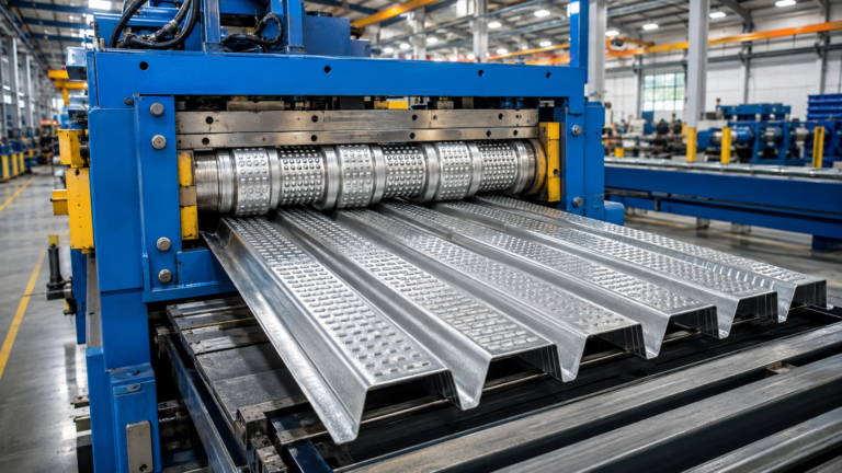 Embossing in Steel Decking Machines Why It Matters