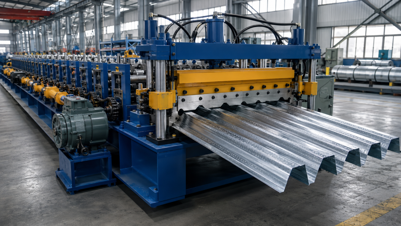 How to Choose a Heavy Duty Floor Deck Roll Forming Machine