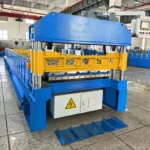 Long pan metal roof machine