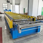 Metal roof machine