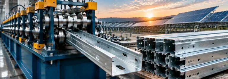 Why G550 Steel Challenges Solar Bracket Roll Forming Machine Tooling