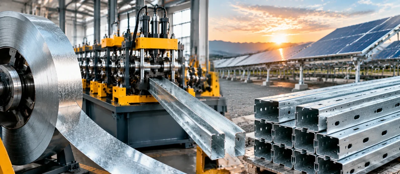 B2B Guide Sourcing Cost-Effective Solar GI Channel Making Machine from China