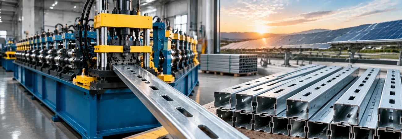 Heavy-Duty Solar Strut Channel Machine Manufacturer How to Evaluate Factory Standards