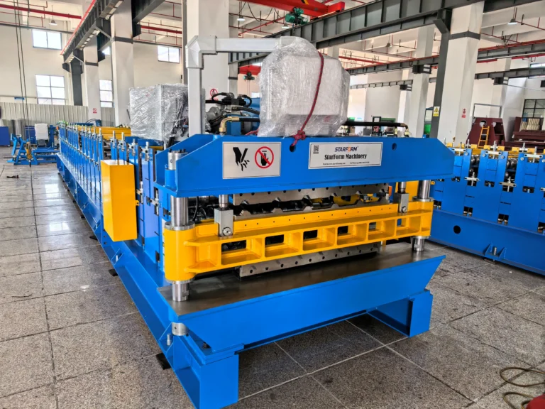 Star Form Machinery Aluminium Roof Double Layer Machine Carefully Packed for Long-Term Sea Shipping