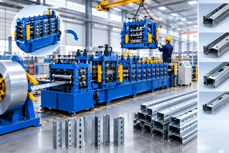 Cassette Type Upright Roll Former: The Ultimate Setup for Warehouse Logistics