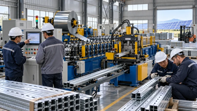Sourcing Solar Bracket Machinery with Reliable Installation and Training Services